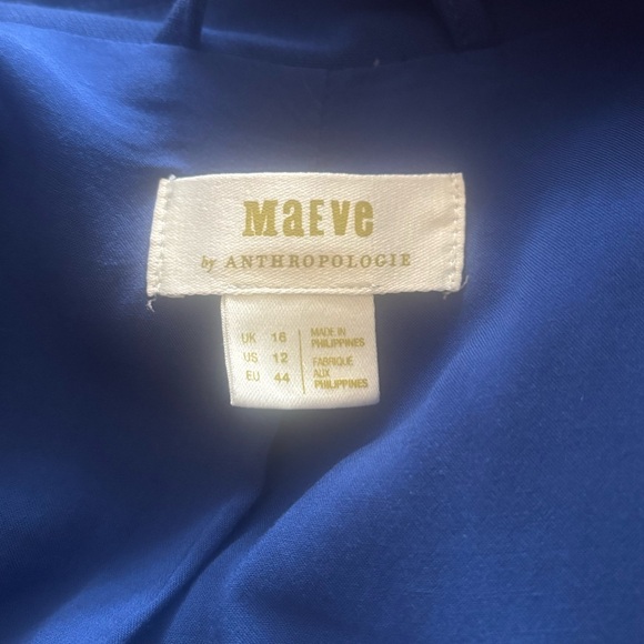 Maeve by Anthropologie Double-Breasted Blazer | NWOT | Size 12 - Picture 3 of 7